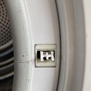 Afgebroken slotpin aeg